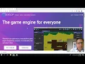 GDevelop Tutorial 01 Platformer game using FREE GDevelop online