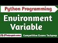 Lec - 1 4 Environment Variable in Python in Hindi