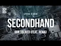 Lagu Don Toliver - Secondhand (feat. Rema) | Lyrics