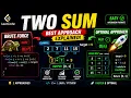 Two Sum Problem Explained Brute Force Optimal HashMap C LeetCode NitCodeX
