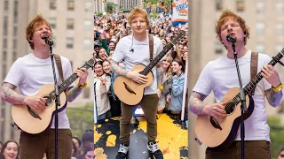 Ed Sheeran live Today Show Full Performance (Eyes Closed, Life goes on, Boat, Perfect, Curtains)