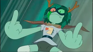 Every Middle Finger In Adventure Time Fionna And Cake