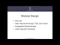 Modular Design in JavaScript OO Edition
