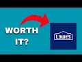 Lowe s App Review - Worth It