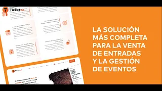 Introduccion al sistema de venta de entradas para eventos y al sistema de taquilla Ticketor