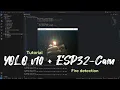 Fire Detection YOLOv10 Training with ESP32-Cam Integration