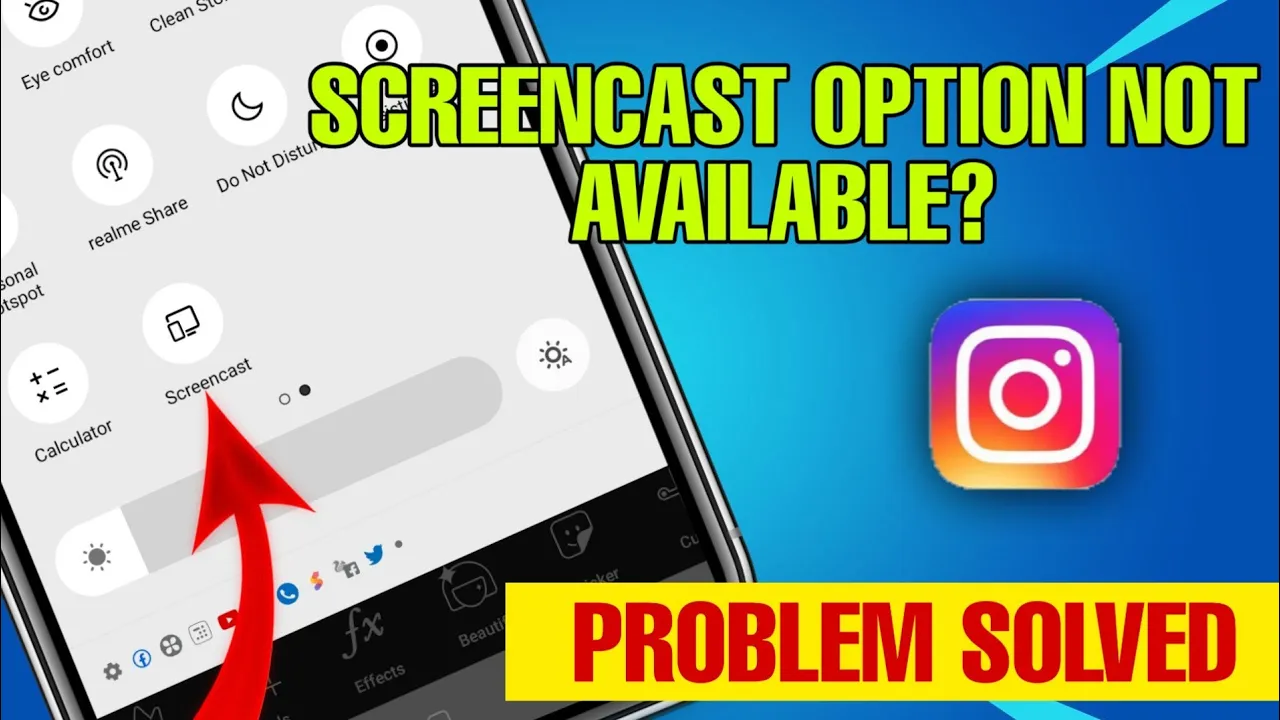 Screencast Option Not Available On Realme Phone Problem Solved|| How To Enable Screencast On Android