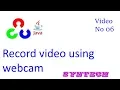 06 opencv record using webcam - java netbeans tutorial with source code
