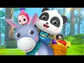 Download Lagu My Little Donkey | Elephant Firefighter Rescue Team | Nursery Rhymes | Kids Songs | BabyBus