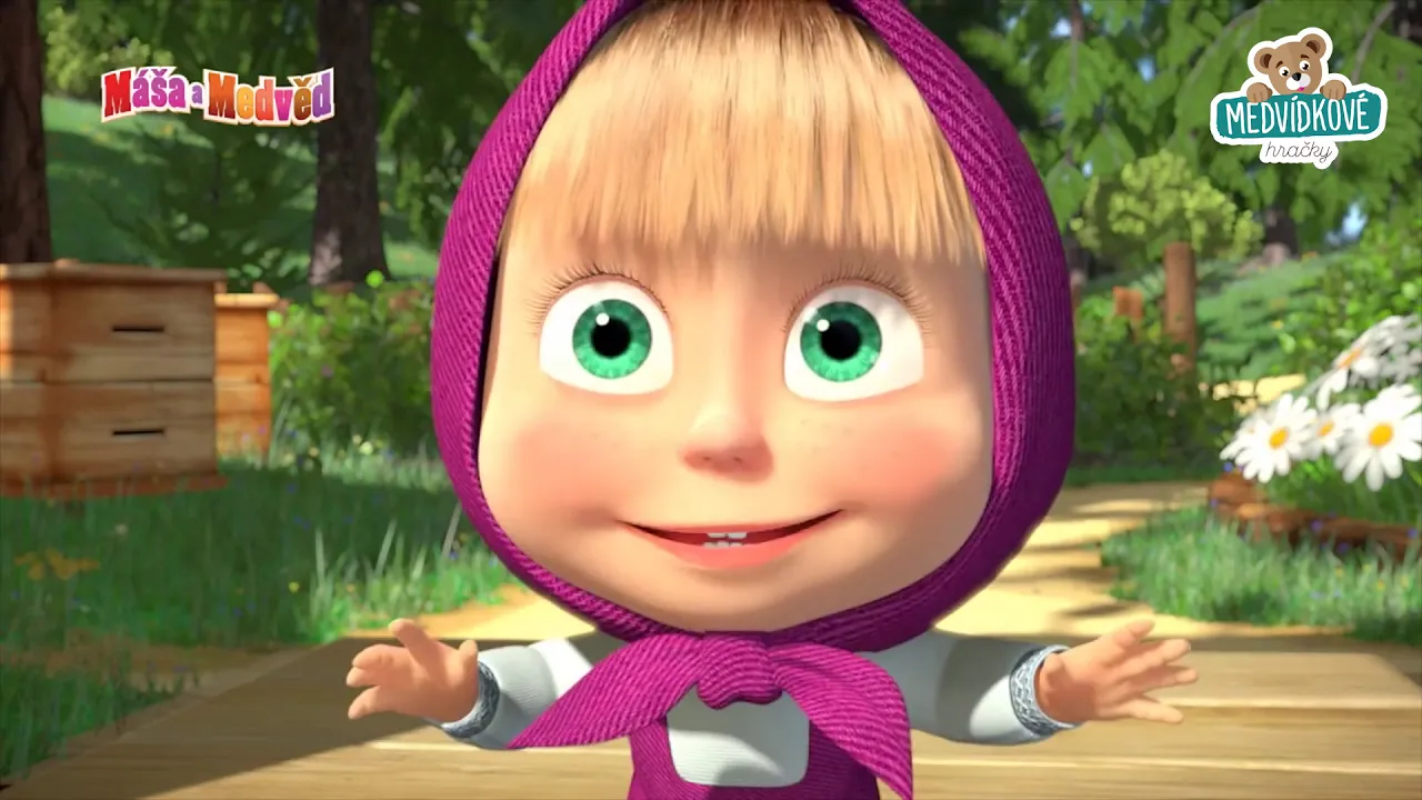 Stavebnice BIG-Bloxx jako lego - Stavebnice Máša a medvěd v domku PlayBIG - 4