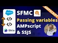 Marketing Cloud Passing variable values between AMPscript and Server-Side JavaScript