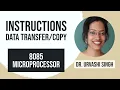 Part-1 Data Transfer Copy Instructions GATE UGC-NET IPU