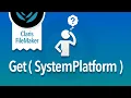 FileMaker Function Get SystemPlatform
