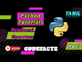 Relational Operators in PythoN Programming Python tutorials TAMIL