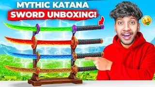 i bought 3 anime katanas worth 10 000 unboxing 