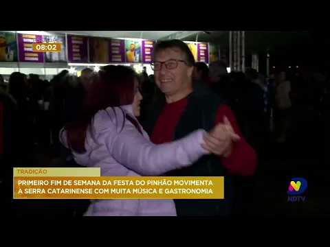 Primeiro fim de semana da Festa do Pinhão movimentou a Serra catarinense