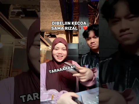 AKU DIKASIH KECOA JUMBO SAMA RIZAL😍🫶🏻‼️
