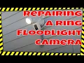 Repairing the lights on a Ring Floodlight Camera
