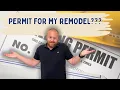 Do I need a Permit for My Remodel