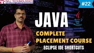 JAVA Complete Placement Course JAVA Experts Use These ECLIPSE IDE SHORTCUTS Daily