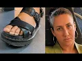 Candid feet - Tourist close-up