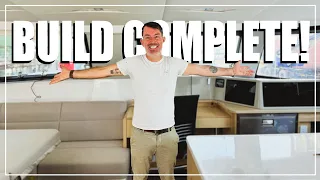 CATAMARAN BUILD COMPLETE: First Look at Hull 1 and BIG RR2 Updates!