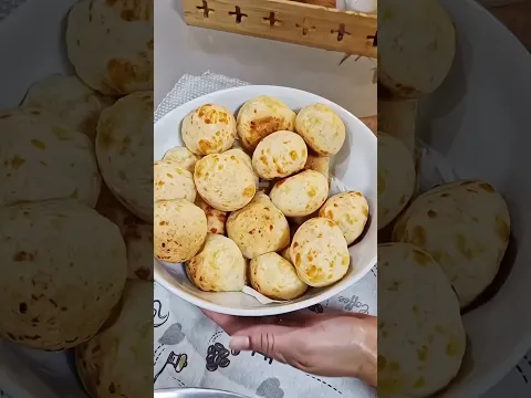 PÃO DE QUEIJO IGUAL DA PADARIA SABOR DE QUERO MAIS