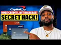 How to Get a HUGE Credit Limit Increase EVERYTIME on Your Capital One Credit Cards 2026