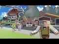 MUDSLIDE DISASTER DESTROYS TOWN RESCUE MISSION - Tiny Town VR Gameplay