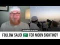 Lagu Should we follow Saudi Arabia 🇸🇦 for moon sighting? | Sheikh Muhammad Salah 