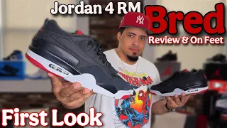 jordan 4 rm bred review on feet u0026 comparison