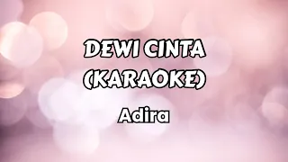 adira dewi cinta karaoke original key 