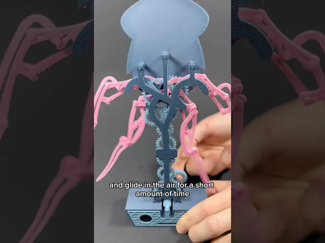 Flying Squid Mechanism - Build Kit video thumbnail