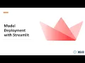 Model Deployment with STREAMLIT INSAID