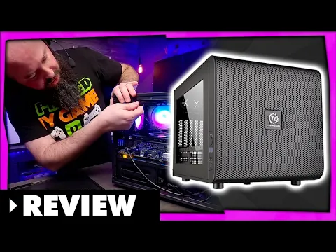 My RGB Upgraded Thermaltake Core V21 Cube PC