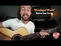 Sam Cooke "Wonderful World" | Easy Guitar Songs For Beginners