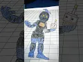 FNaF GLOW IN THE DARK Coloring Book PAGE 84 - HIGH SCORE CHICA