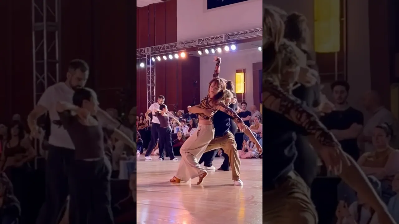 Full dance🔸Chantelle & Sebastian W3 #westcoastswing #improv