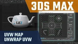 3DS Max UVW Map Unwrap UVW Tutorial