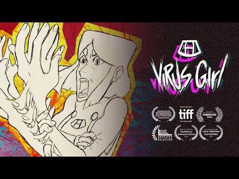 Virus Girl (2023) - Animated Horror Short Film - Sam Chang Bravo