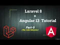 Routing and Component in Angular 13 Laravel Angular Tutorial Part-9