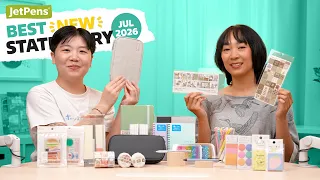 Best New Stationery of JULY 2026 at JetPens | New Stickers, Washi Tapes, and more! ✨