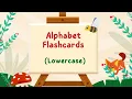 Alphabet Flashcards Lowercase Letters