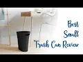 Best Small Trash Can Review - Office Garbage Wastebasket Bathroom
