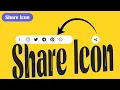 Social Media Share Button Using Html Css and Javascript