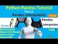 Python Pandas Part-14 Pandas interpolate Function in Hindi Machine Learning Course 02 14