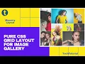 CSS Grid Masonry Layout CSS Grid Layout-2020