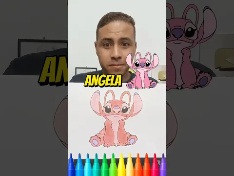 Pintando a ANGELA (Lilo y Stitch)