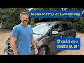 2016 Odyssey Mods - VCM Delete and Throttle Body Coolant Bypass