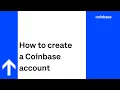 How to create a Coinbase account